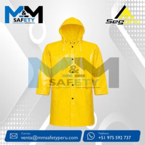 Capotin o Abrigo Color Amarillo de PVC Segpro