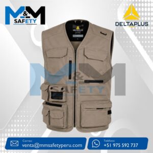 Chaleco de Seguridad M5SGI Beige Deltaplus