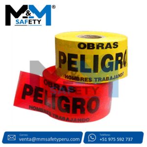 Cinta de Señalización Peligro Hombre Trabajando
