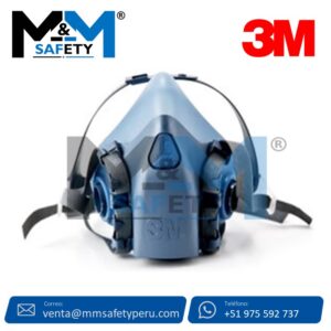RESPIRADOR MEDIA CARA 3M 7502
