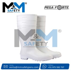 Botas de PVC Blanco Pegaforte