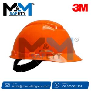 Casco de seguridad H700 Anaranjado 3M
