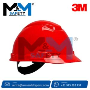 Casco de seguridad H700 Rojo 3M