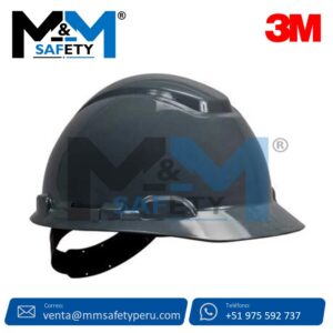 Casco de seguridad H700 Plomo 3M