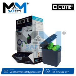 Tapon de Oído con Cordón Nylon en Stuche Clute
