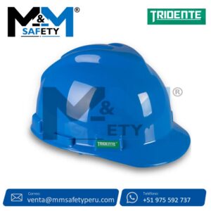 Casco de Seguridad Tridente Celeste