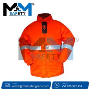 Casaca de Seguridad Térmico color Anaranjado