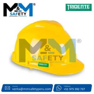 Casco de Seguridad Tridente Amarillo