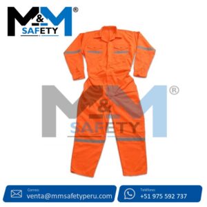 Overol de Seguridad Drill tecnologia Anaranjado
