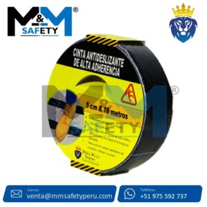 Cinta Antideslizante Negro Importado