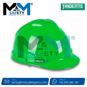 Casco de Seguridad Tridente Verde
