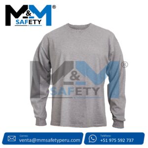 Polo Manga Larga Jersey 20.1 Plomo