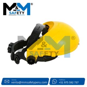Casquete Porta Visor Amarillo Segpro
