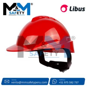 Casco de Seguridad MILENIUM CLASS Rojo Libus
