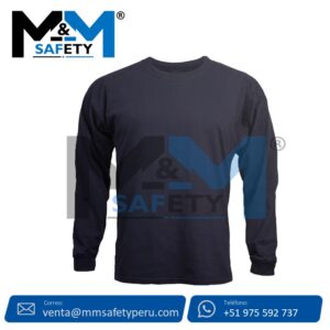 Polo Manga Larga Jersey 20.1 Azul Marino