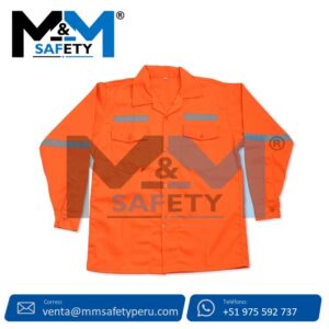 Camisa Drill Tecnología Anaranjado Nacional