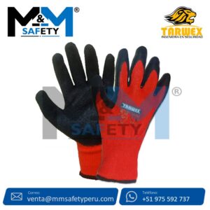 Guantes de Seguridad Anticorte Rojo Tarwex