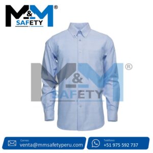 Camisa Oxford Manga Larga Nacional