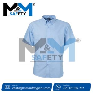 Camisa Oxford Manga Corta Nacional