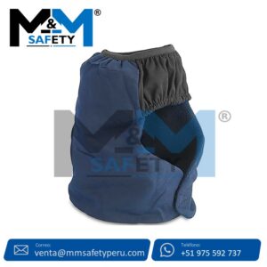 Cortaviento Acolchado con Polar azul