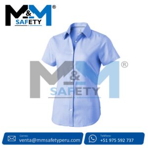 Blusa Oxford Manga Corta Nacional