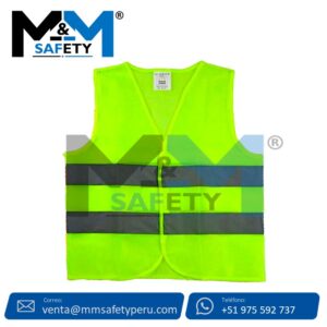 Chaleco de Seguridad Reflectivo Poliéster Fosforescente