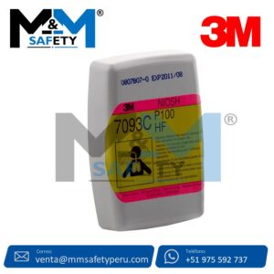 3M FILTRO 7093C P100/HF PROTEGIDO PARA PARTÍCULAS,