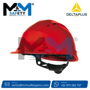 Casco de seguridad QUARTZ UP III Rojo Deltaplus