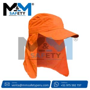 Gorras Jockey con Tapasol Anaranjado Nacional
