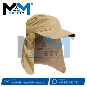 Gorras Jockey con Tapasol Beige Nacional