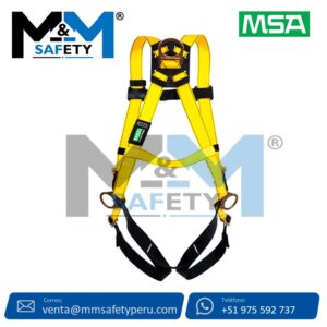Arnés De Cuerpo Completo De 3 Argollas MSA