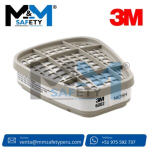 3M FILTRO 6002 PARA GASES ÁCIDOS